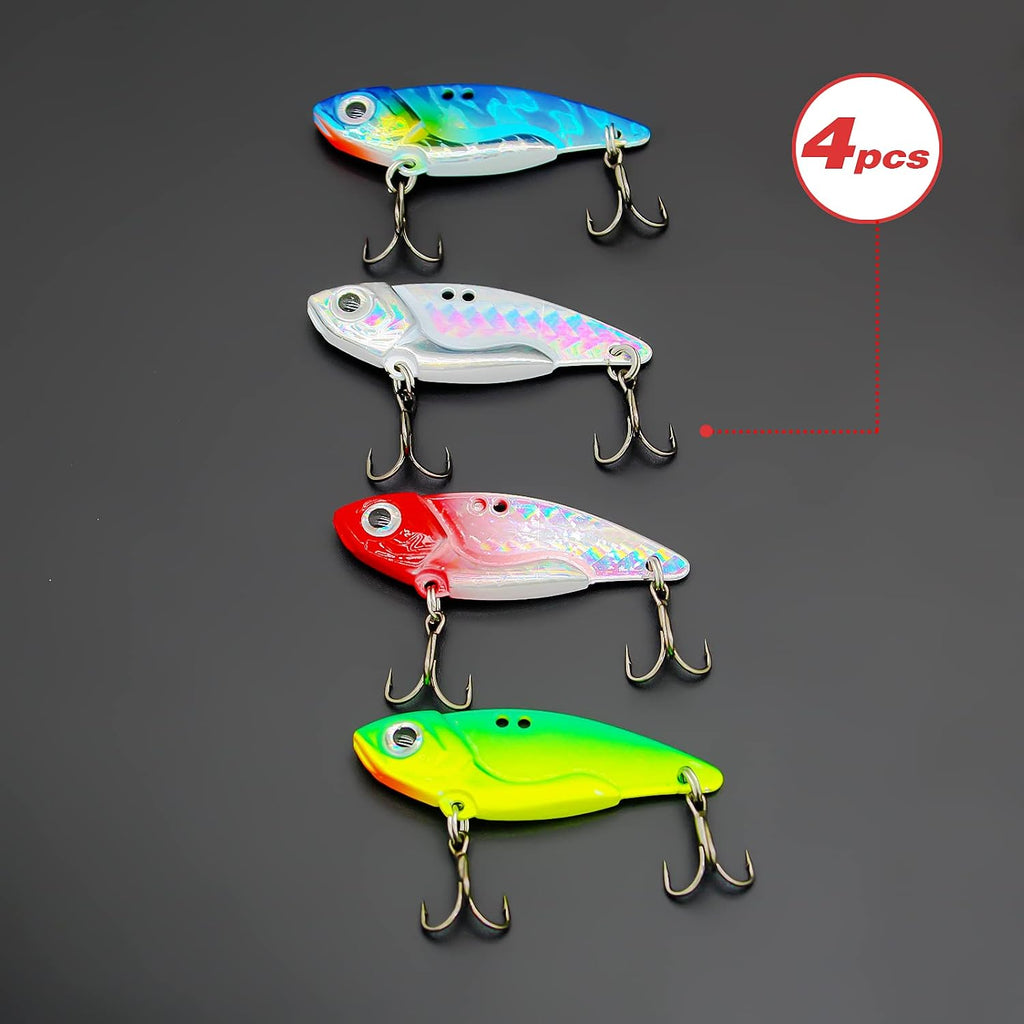 2 Inch Laser Coating Spinner Spoon Fishing Lure