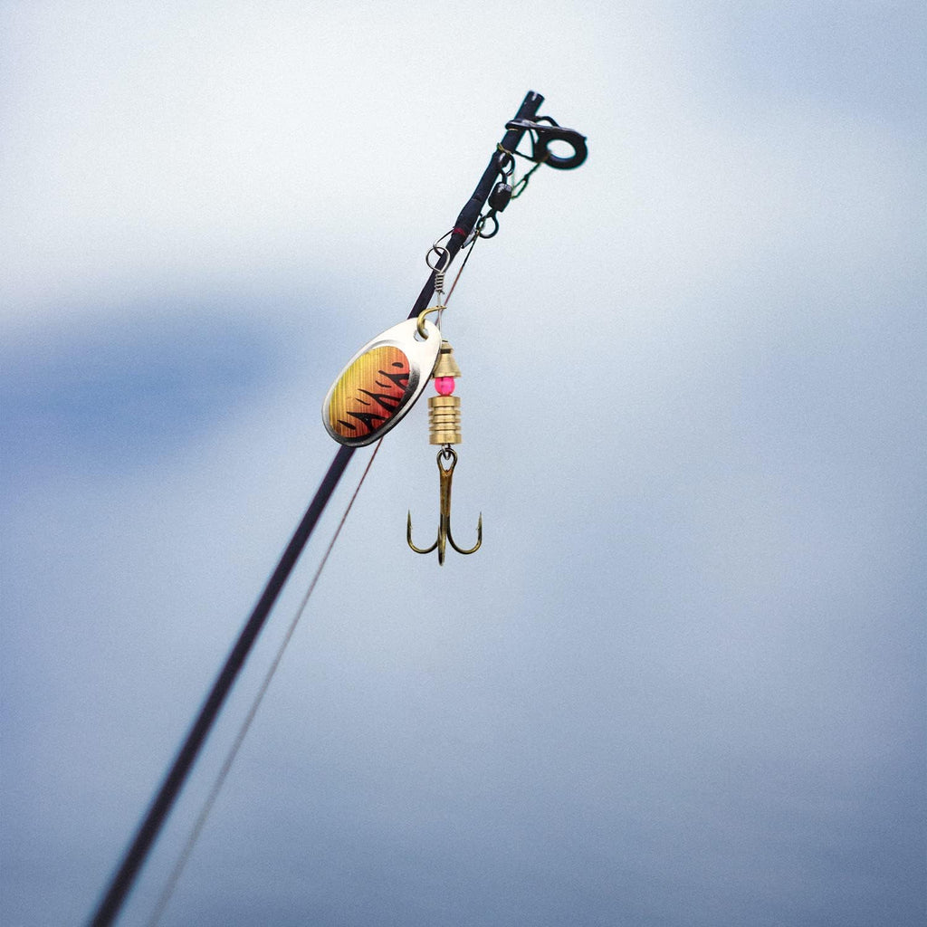 20Pcs Brass Spinner Spoon Fishing Lures